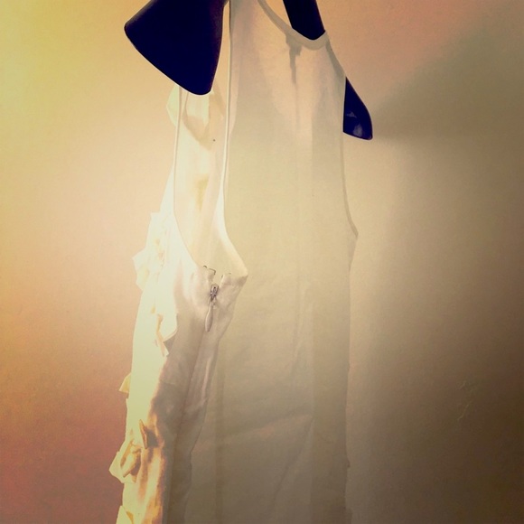 NEW J.Crew Ruthie Ruffle Shell Blouse. Never worn. - Picture 3 of 4